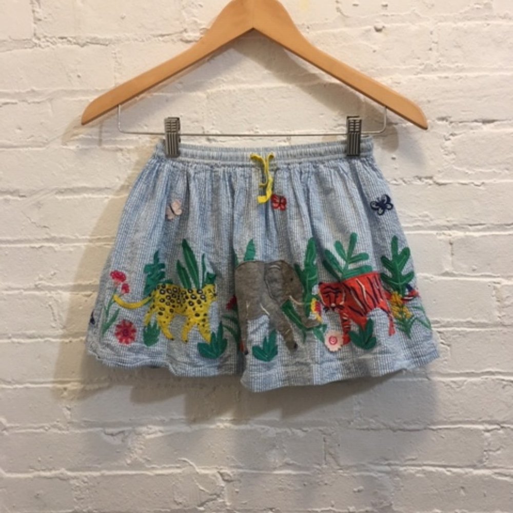 Mini Boden Skirt with Appliques